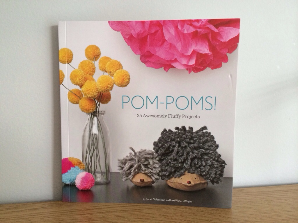 Pom-Poms! 25 Awesomely Fluffy Projects Book Review by Hugs are Fun