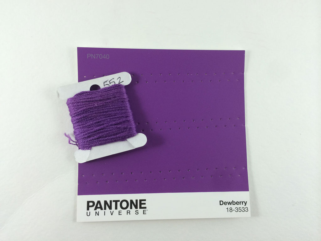 Pantone Paint Swatch Embroidery by Hugs are Fun