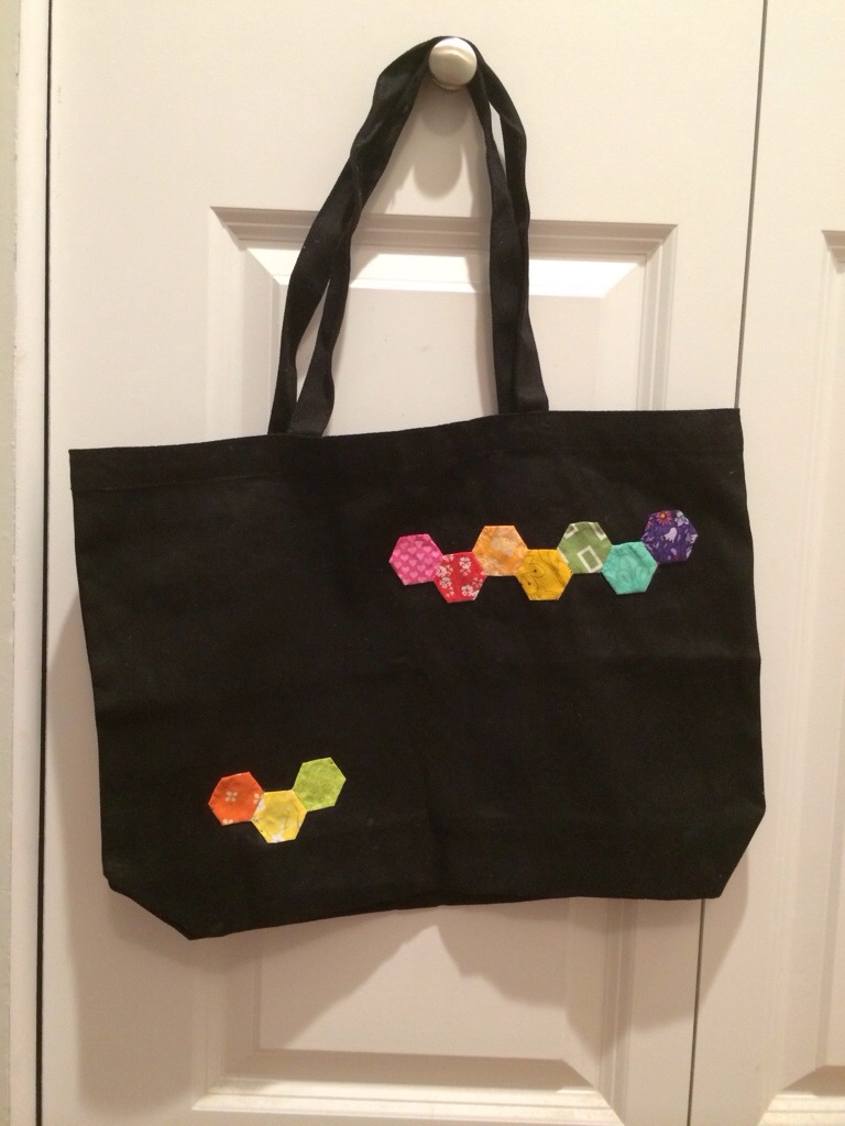 The Imperfect Hexagon Bag by Hugs are Fun