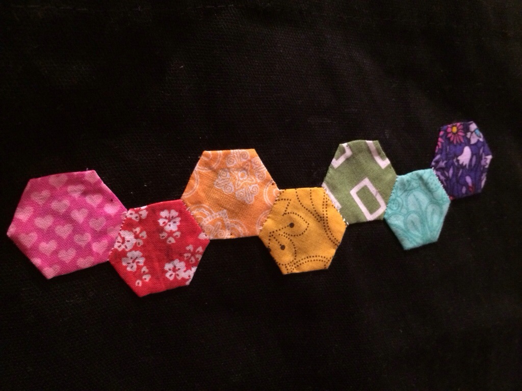 The Imperfect Hexagon Bag by Hugs are Fun