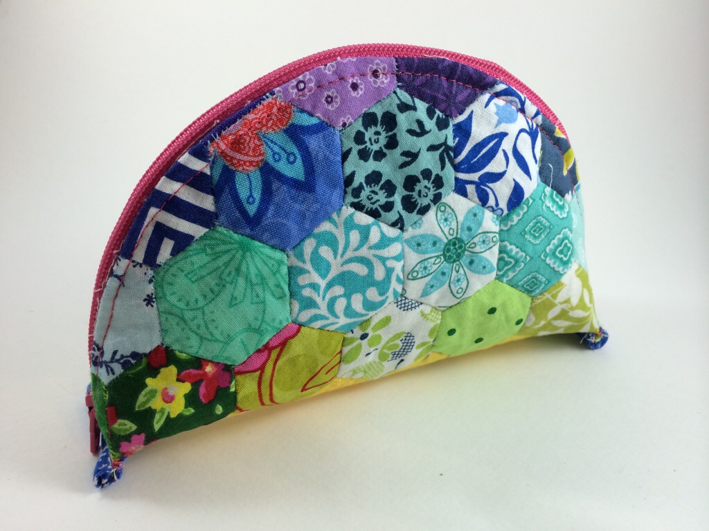 Rainbow Hexagon Pouch from Hugs are Fun