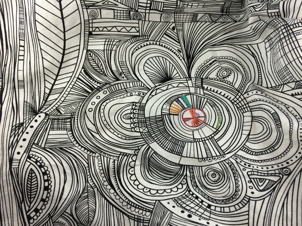 Doodle Embroidery by Hugs are Fun