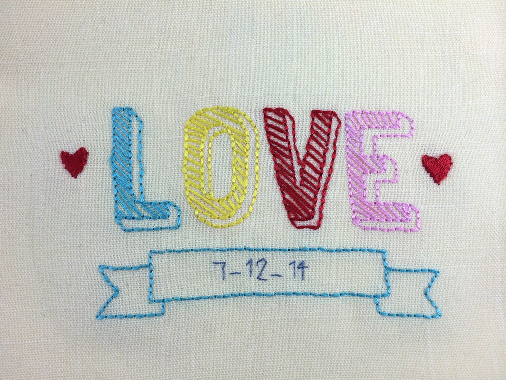 Laser Cut Recipe Box and Matching Embroidery from Hugs are Fun class=