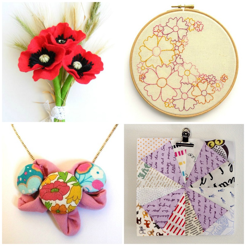 The Crafty Flower Tutorial Link Up