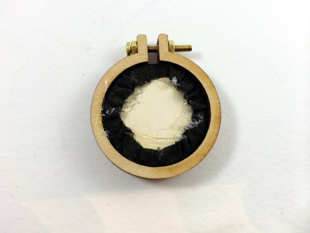 Finished Cross Stitch Pendant! By Hugs are Fun