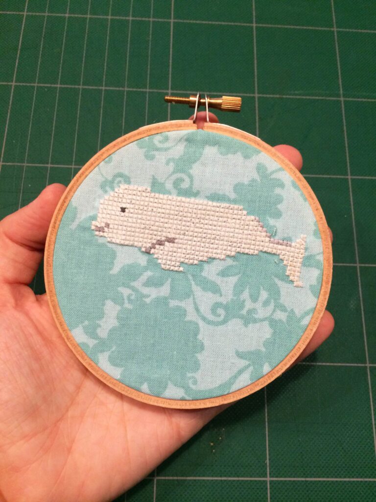 Beluga Cross Stitch Pattern by Hugs are Fun