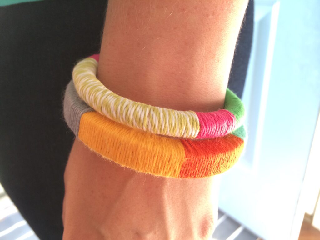 Color Block Bracelet from Hugs are Fun