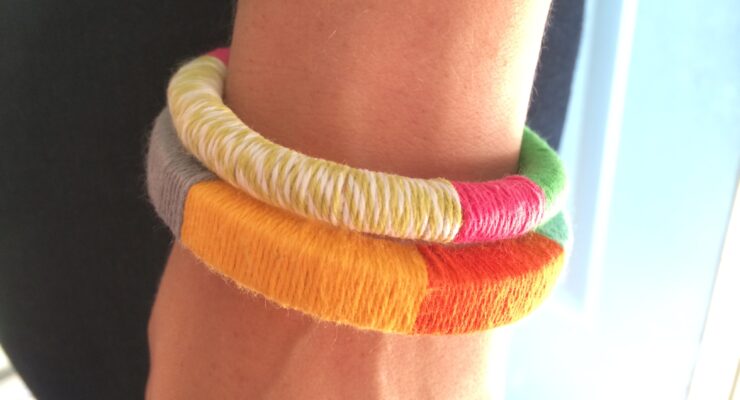 Color Block Bracelet from Hugs are Fun