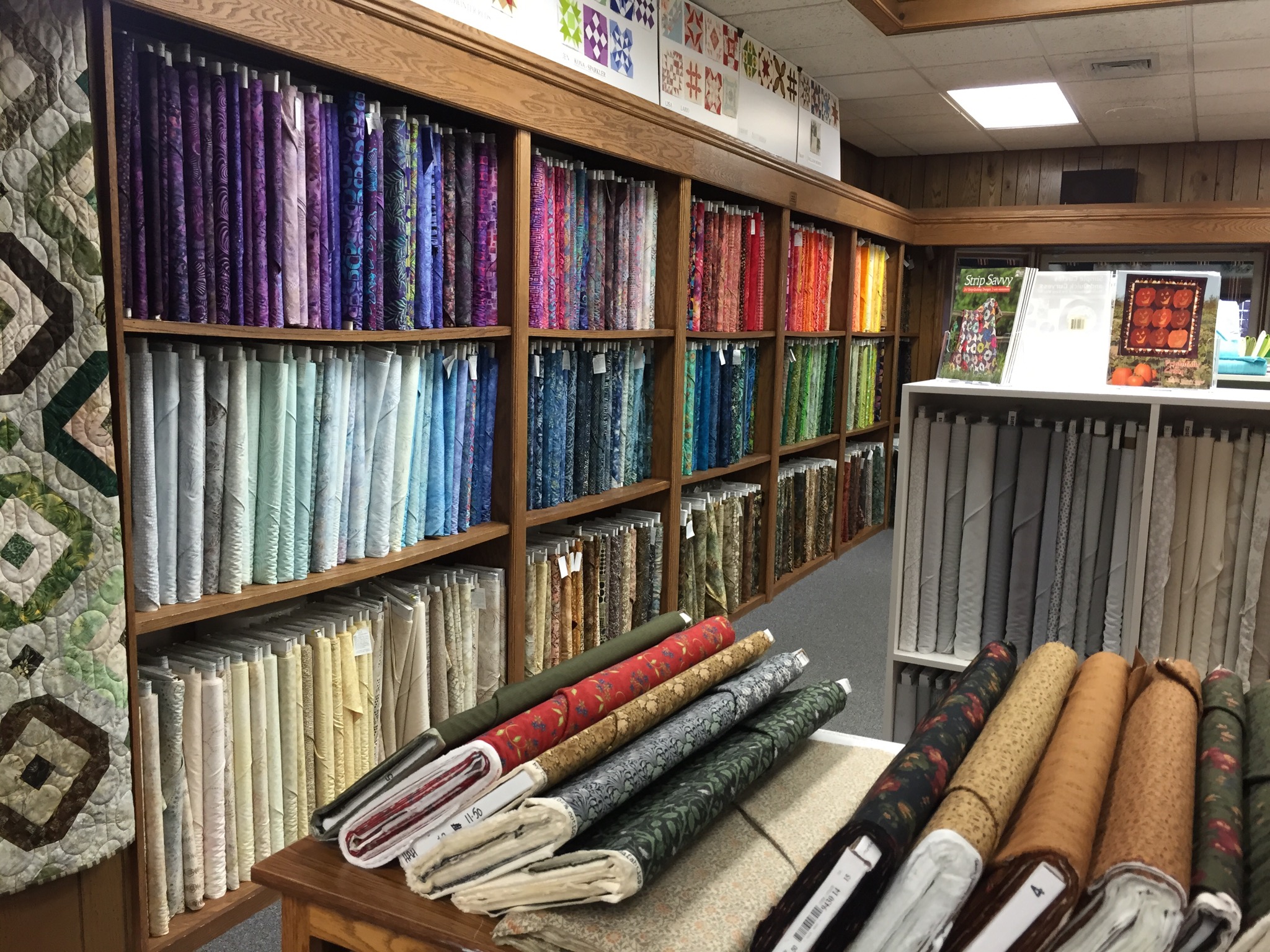 A Local Quilt Shop - Patched Works Inc. by Hugs are Fun