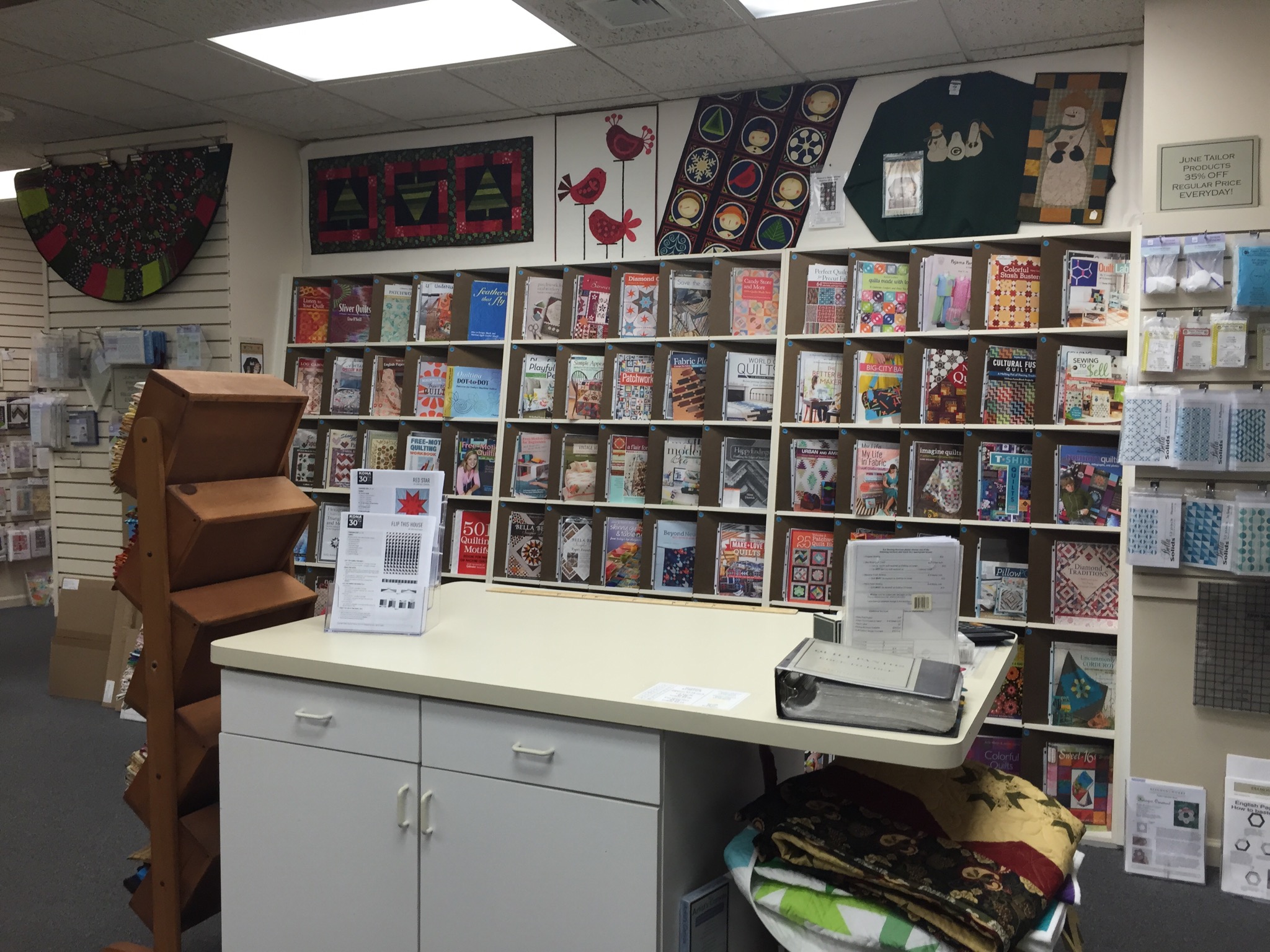 A Local Quilt Shop - Patched Works Inc. by Hugs are Fun