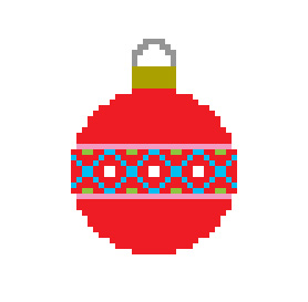Free Pattern Friday - Christmas Ornament from Hugs are Fun