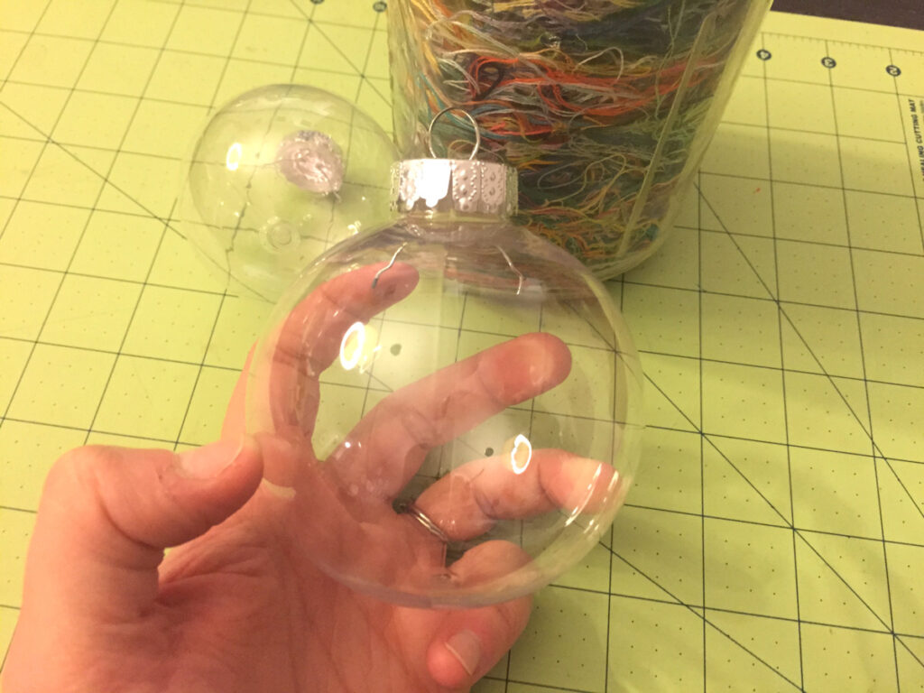 Embroidery Floss Ornaments from Hugs are Fun