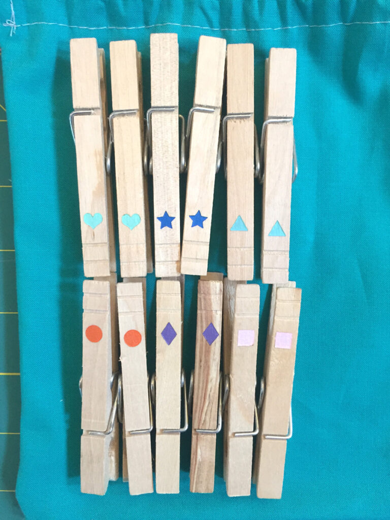 Virtual Busy Bag Swap - Sock Matching Game from Hugs are Fun