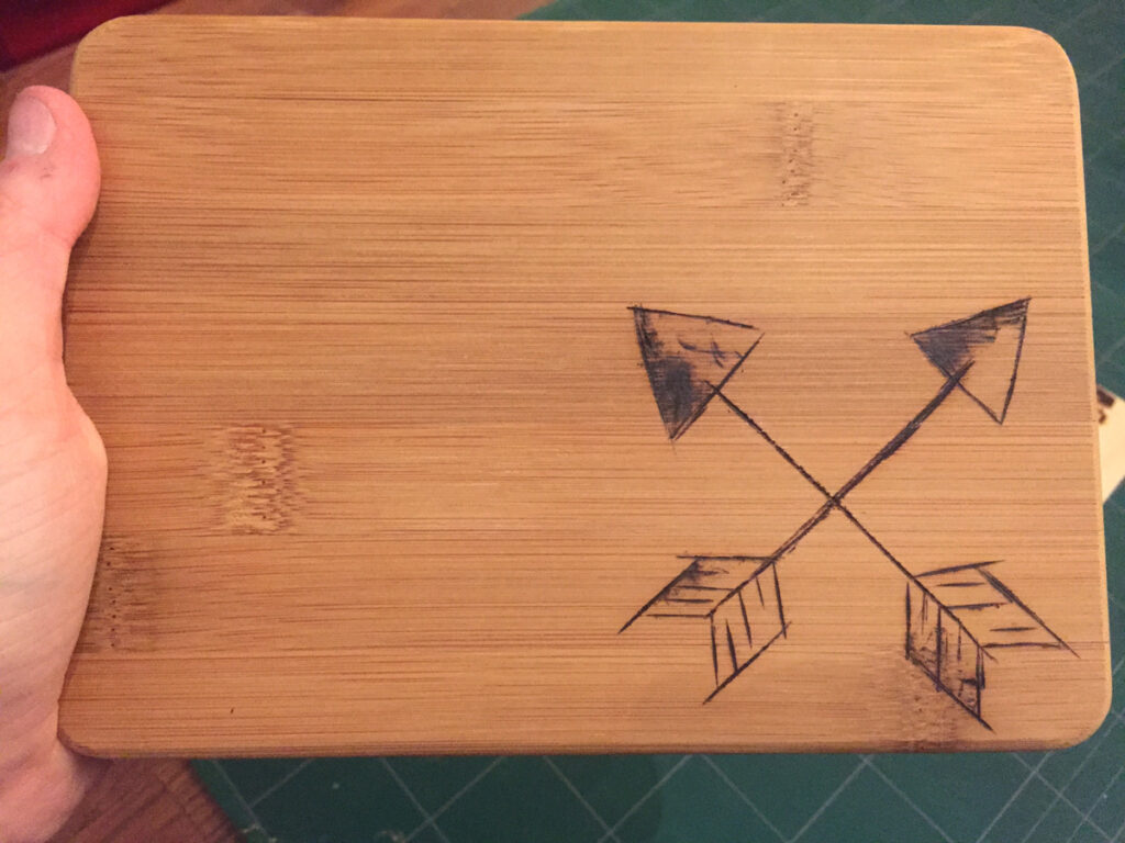 January TSNEM - Woodburning from Hugs are Fun