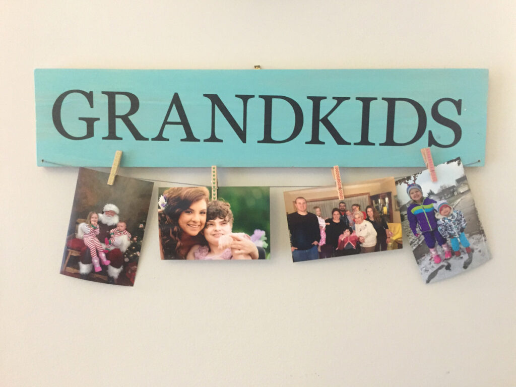 Grandkids Signs from Hugs are Fun