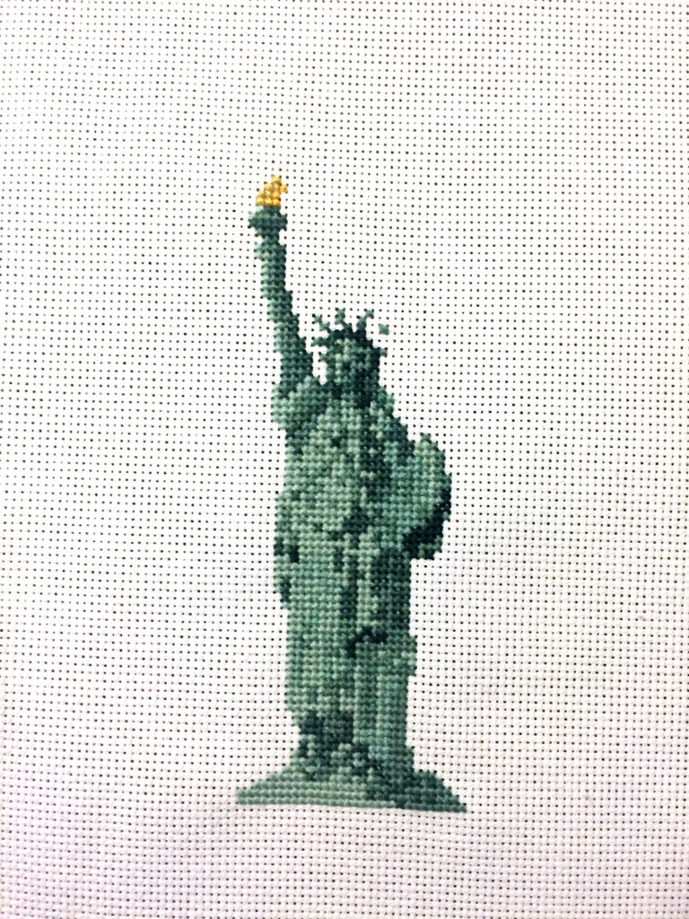 Gifts I Made - New York Cross Stitches from Hugs are Fun