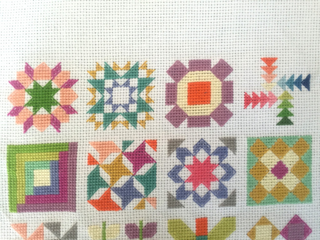 Quilty Stitches Sampler from Hugs are Fun