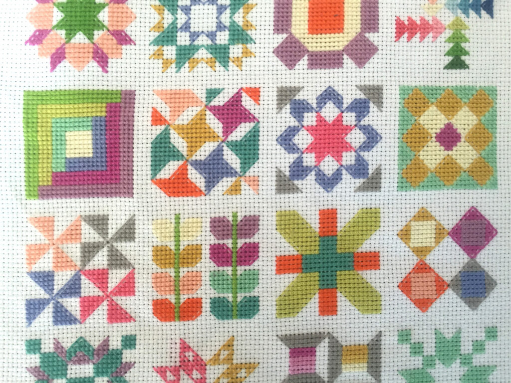 Quilty Stitches Sampler from Hugs are Fun