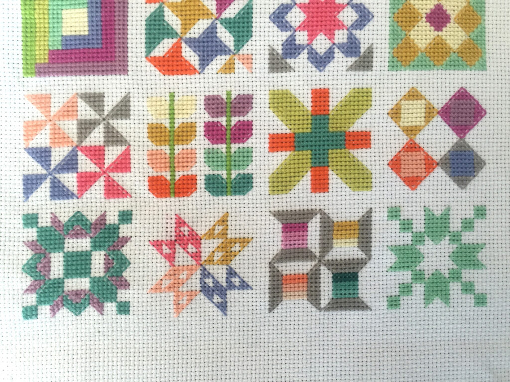 Quilty Stitches Sampler from Hugs are Fun