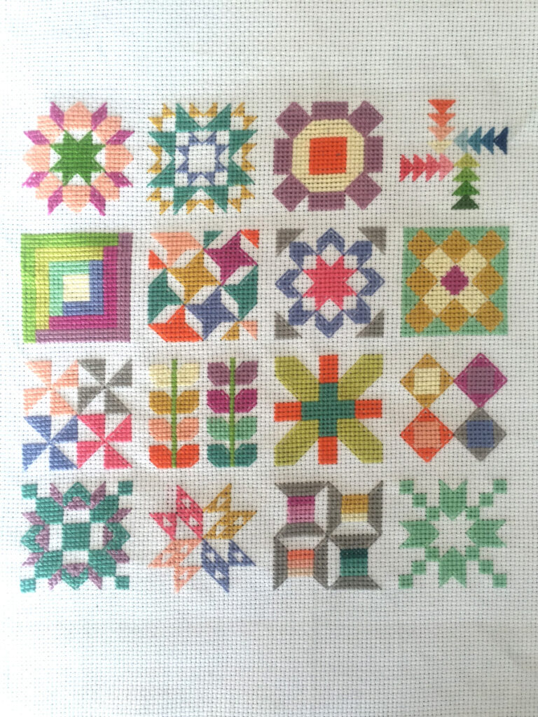 Quilty Stitches Sampler from Hugs are Fun