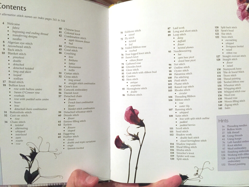 Book Review - A to Z of Embroidery Stitches from Hugs are Fun