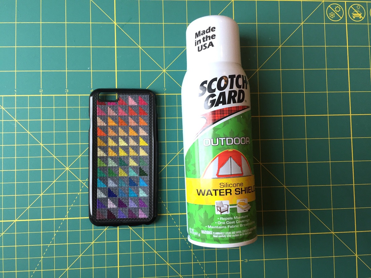 Another Rainbow Cross Stitch iPhone Case at Hugs are Fun