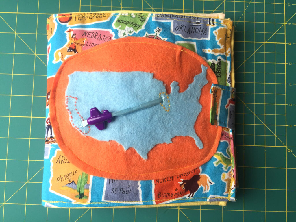 Airplane Busy Book from Hugs are Fun