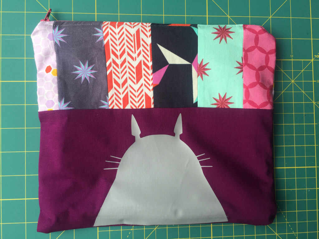 Studio Ghibli Swap - Heat Transfer Totoro Pouch from Hugs are Fun