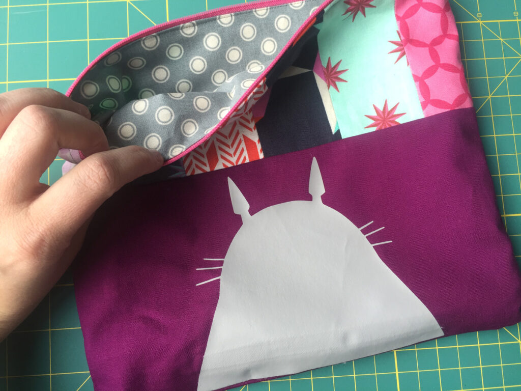 Studio Ghibli Swap - Heat Transfer Totoro Pouch from Hugs are Fun