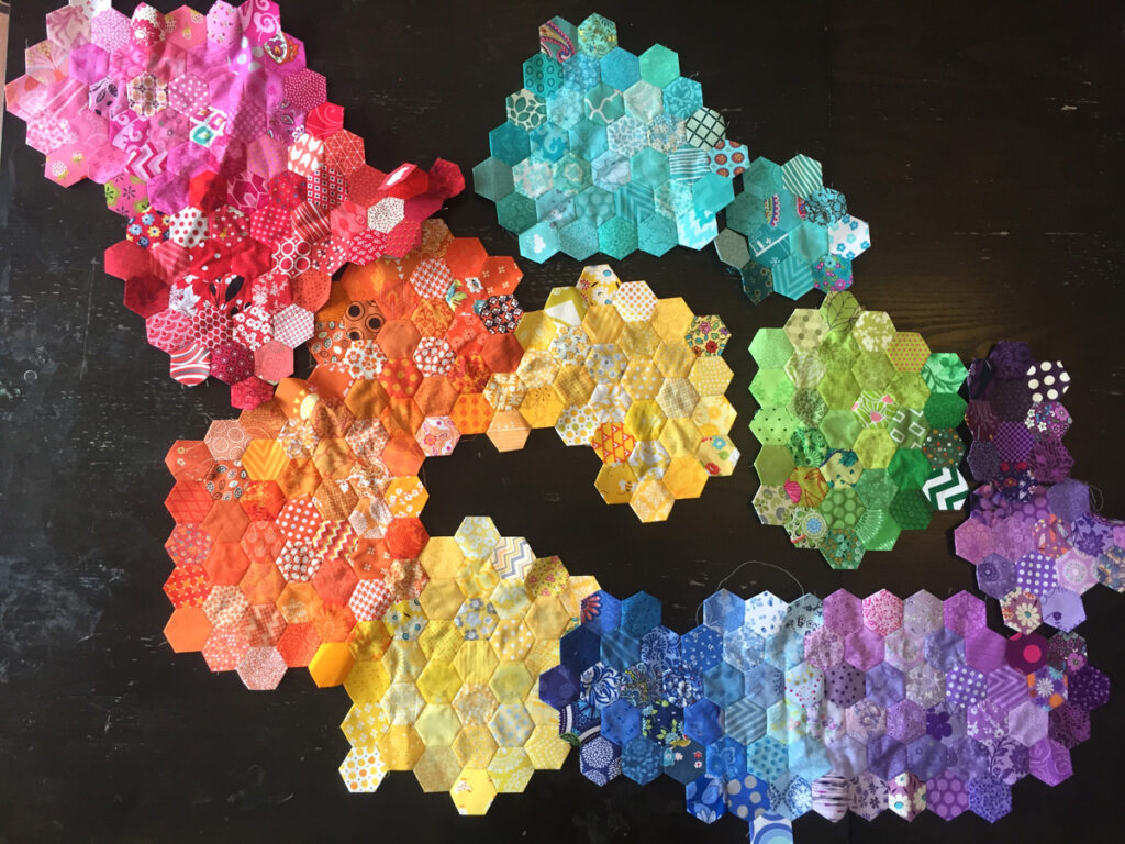 Rainbow Quilt Update! from Hugs are Fun