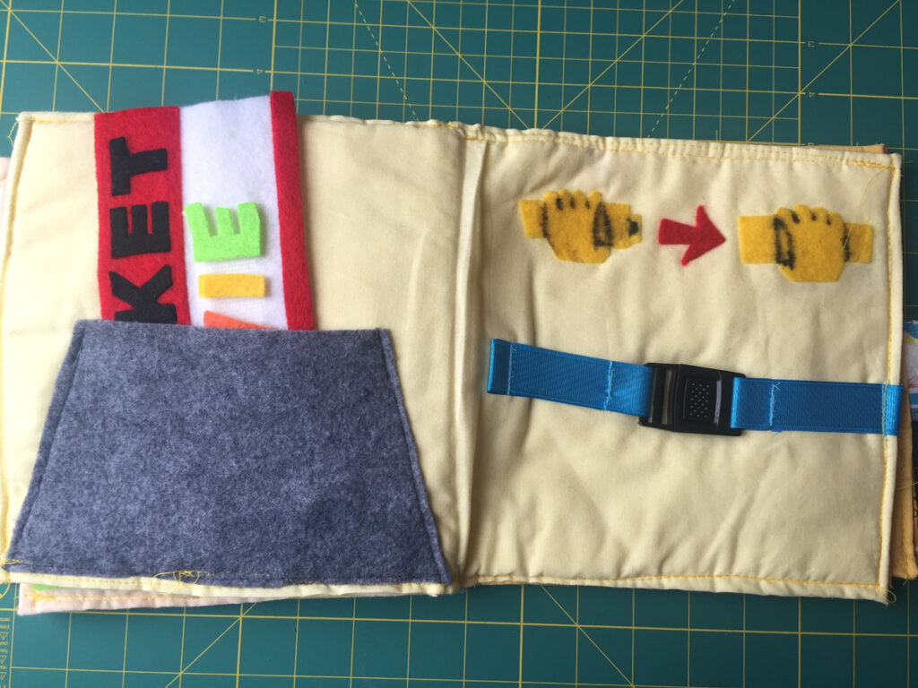 Airplane Busy Book from Hugs are Fun