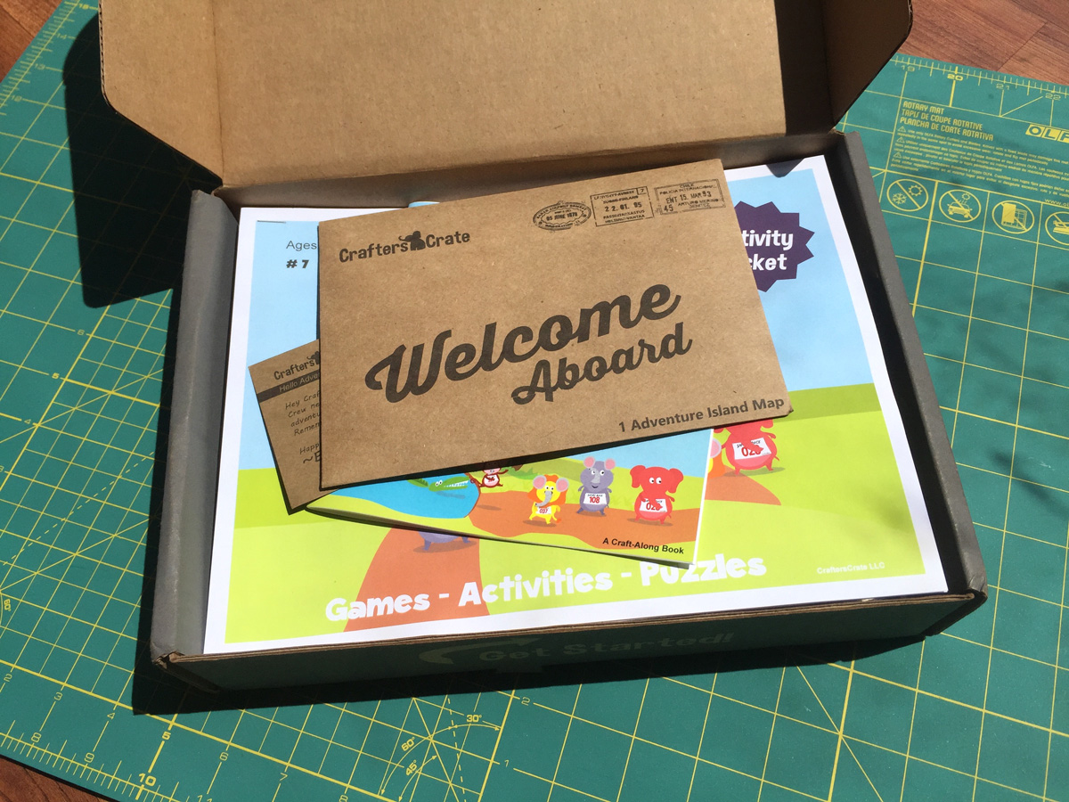 CraftersCrate Review and Giveaway from Hugs are Fun