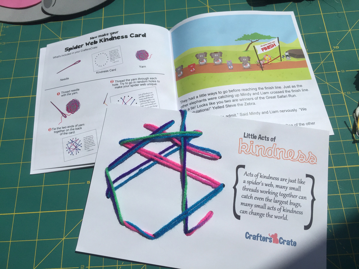 CraftersCrate Review and Giveaway from Hugs are Fun