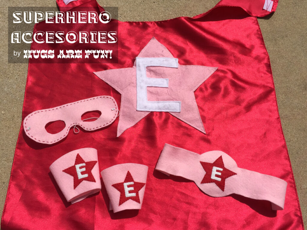 Make Believe Week - Superhero Accessories! from Hugs are Fun