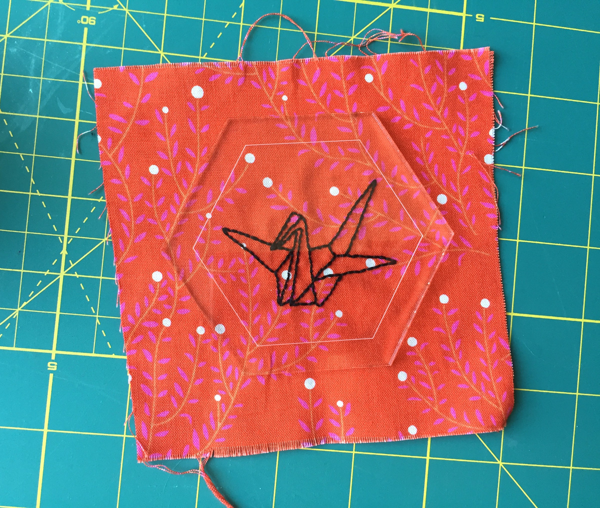 Update on the 1000 Crane Quilt from Hugs are Fun
