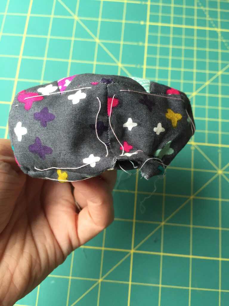 Diamond English Paper Piecing Pincushion from Hugs are Fun