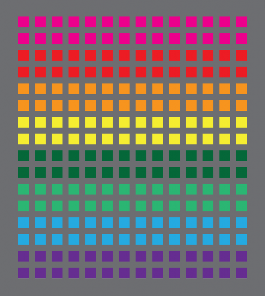 A Rainbow Quilt! from Hugs are Fun