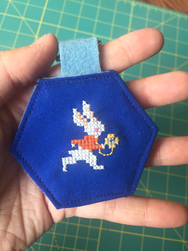 White Rabbit Needlebook from Hugs are Fun