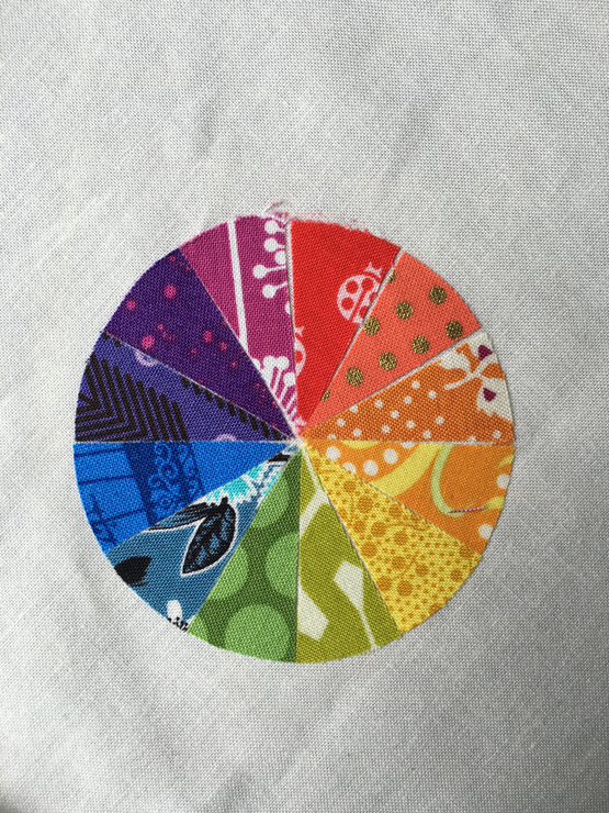 Large Fabric Color Wheel from Hugs are Fun