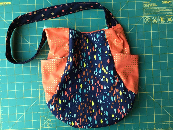 Sewing a Laser Cut Bag from Hugs are Fun