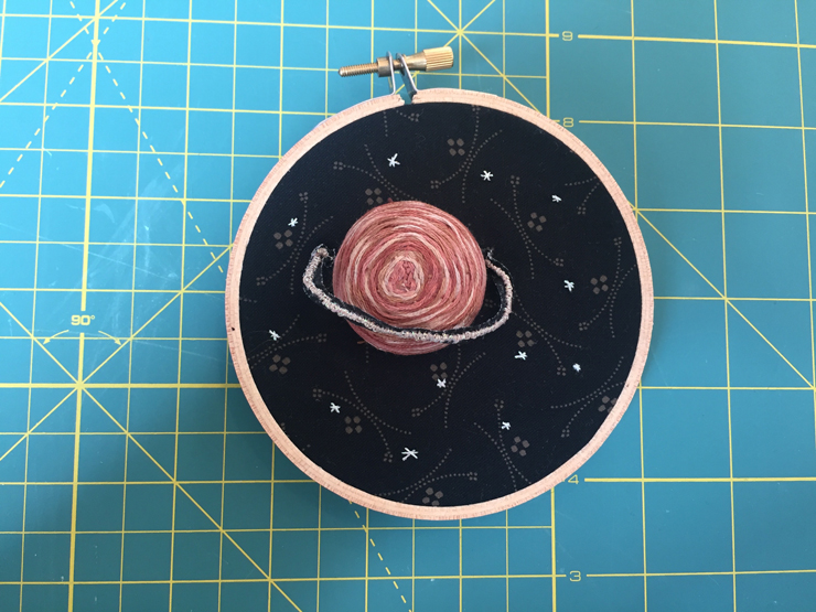 October TSNEM - Stumpwork Embroidery from Hugs are Fun