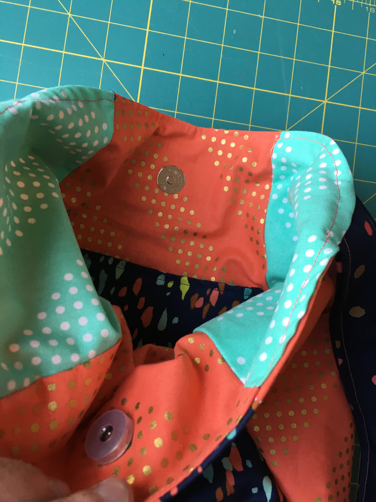 Sewing a Laser Cut Bag from Hugs are Fun