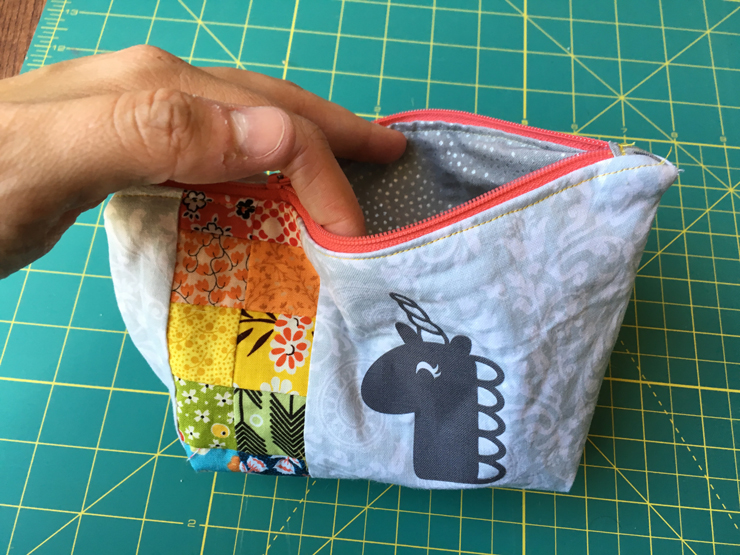 Unicorn Rainbow Pouch from Hugs are Fun
