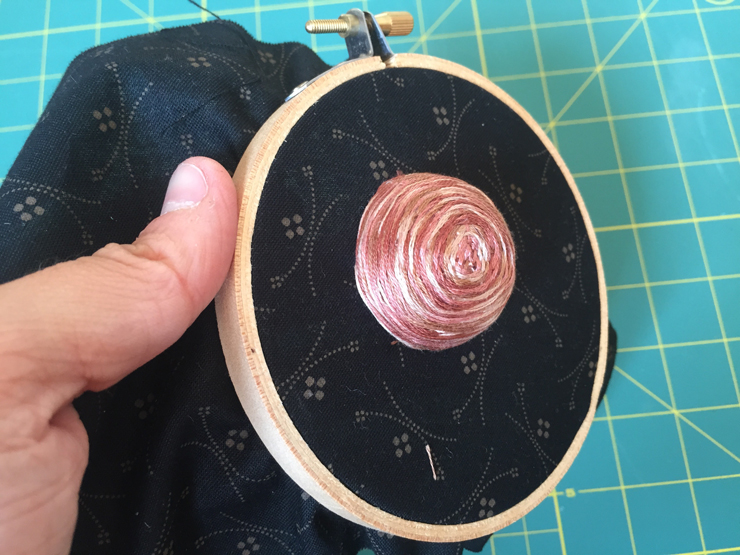October TSNEM - Stumpwork Embroidery from Hugs are Fun