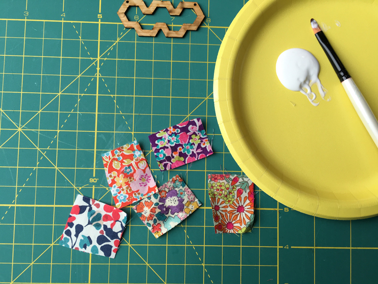 How To Assemble a Laser Cut Hexie Necklace from Hugs are Fun