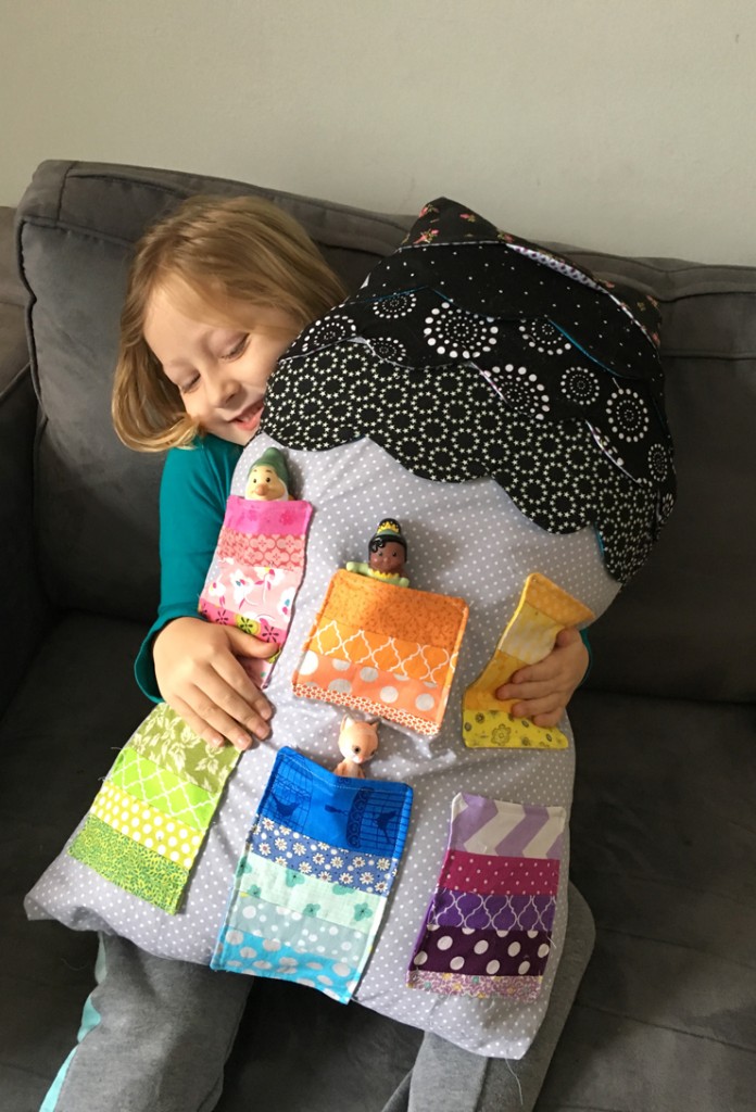 Highland Avenue House Pillow from Hugs are Fun
