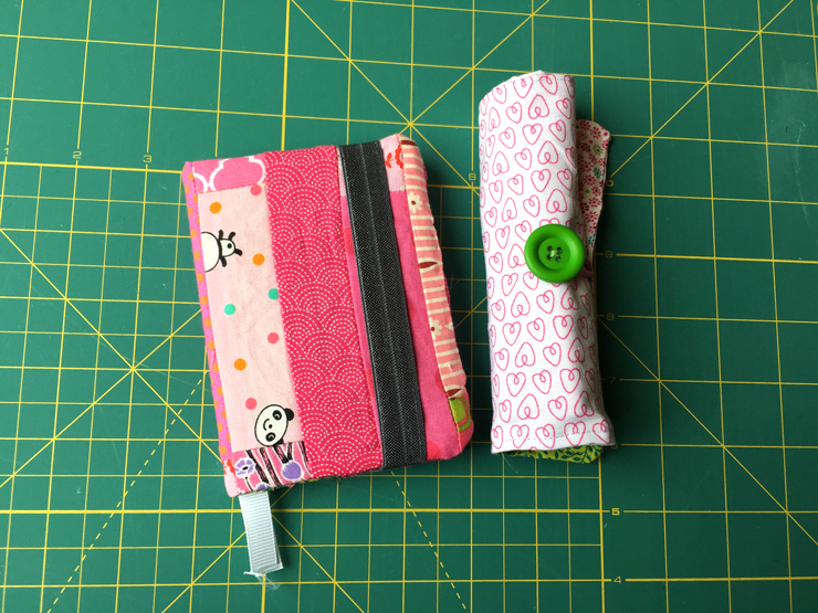 Simple Gift Idea - Mini Composition Books and Crayon Rolls from Hugs are Fun