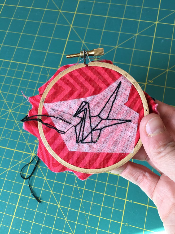1000 Crane Quilt - Where I'm At