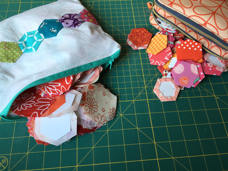 Project Starter's Anonymous - Another Hexie Quilt from Hugs are Fun